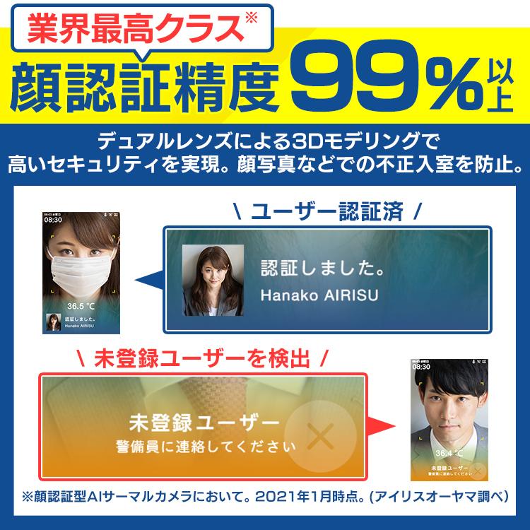 IRIS OHYAMA（アイリスオーヤマ） 非接触体温計 サーマルカメラ 体温計
