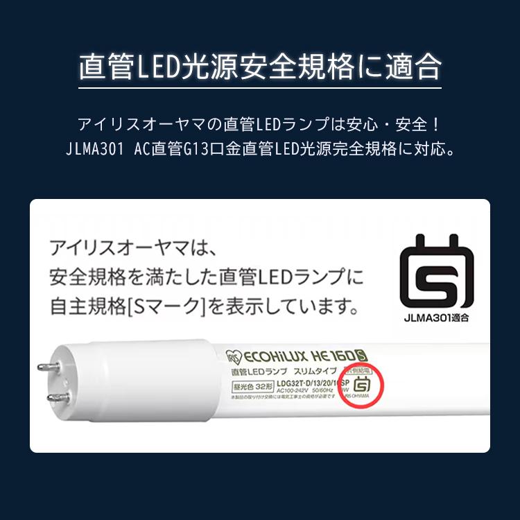 IRIS OHYAMA LED蛍光灯 LED照明器具 蛍光灯 LED 直管 32形 20本 IRIS OHYAMA LED蛍光灯 LED照明器具 蛍光灯 LED 直管 32形 20本