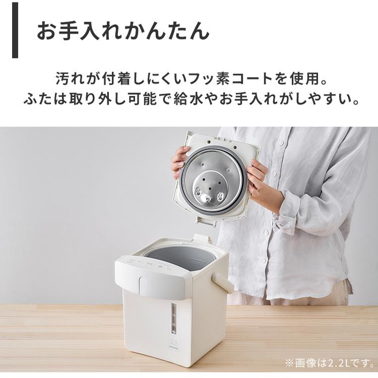 IRIS OHYAMA（アイリスオーヤマ） 電気ポット おしゃれ 3L 大容量