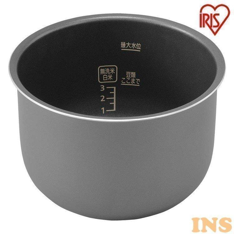 IRIS OHYAMA（アイリスオーヤマ） 電気圧力鍋3.0L用内なべ ブラック KA