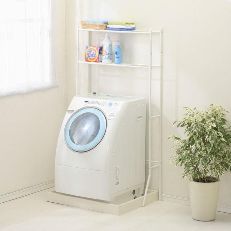 ランドリーラック 洗濯機ラック 収納 おしゃれ 伸縮 2段 Lr 155v アイリスオーヤマ 51 照明とエアコン イエプロyahoo 店 通販 Yahoo ショッピング