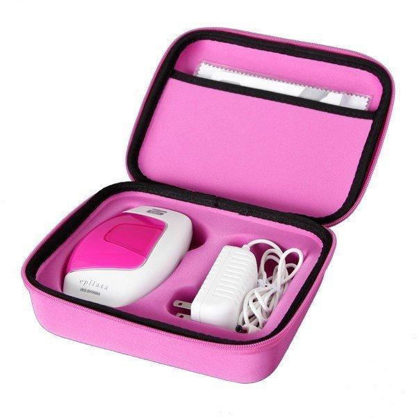 美容器 メンズ 安い レーザー家庭用 女性 Vライン 全身 ムダ毛ケア エピレタ 5段階 専用収納ケース 安全 アイリスオーヤマ EP-0115-P | IRIS OHYAMA | 01