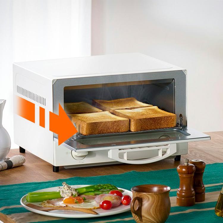 トースター オーブントースター 4枚 4枚焼き おしゃれ 一人暮らし 新生活 家電 オーブン 調理 EOT-032 アイリスオーヤマ｜insair-y｜09