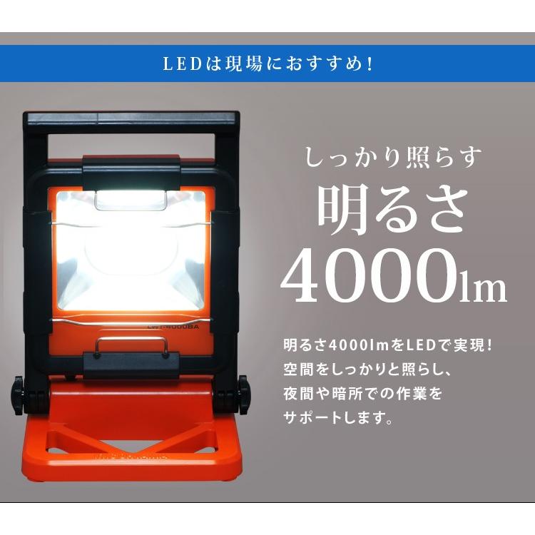 LEDベースライト　作業灯 IRIS OHYAMA（アイリスオーヤマ） 投光器 作業灯 LED 防水 照明 ワーク