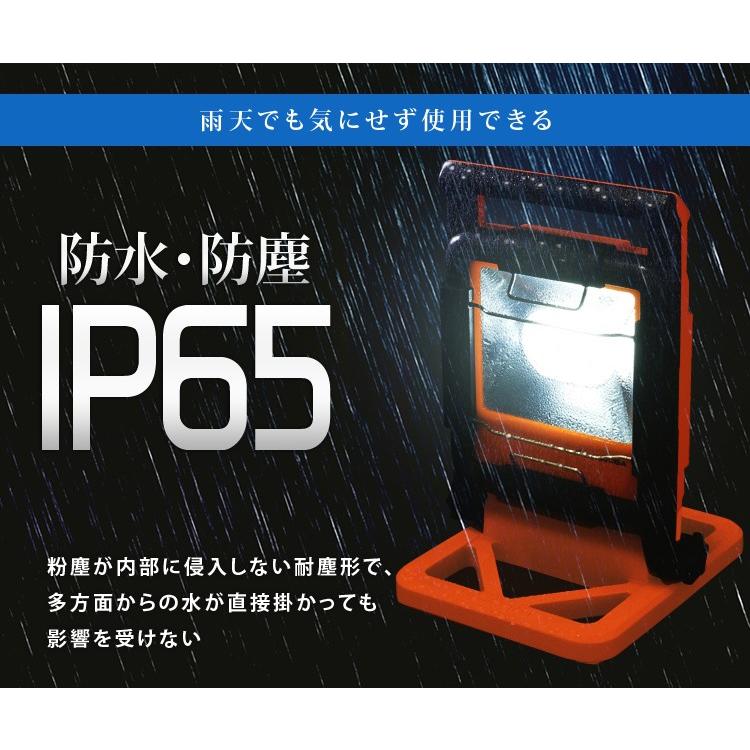 IRIS OHYAMA 投光器 作業灯 LED 防水 照明 ワークライト IP65