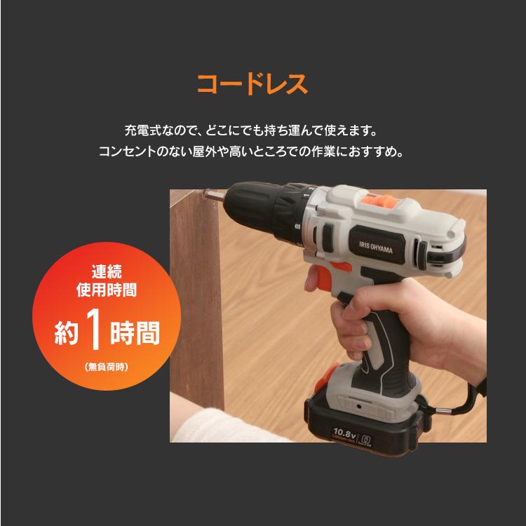 IRIS OHYAMA \Type-C充電&バッテリー共用できる/ 電動 IRIS OHYAMA \Type-C充電&バッテリー共用できる/ 電動