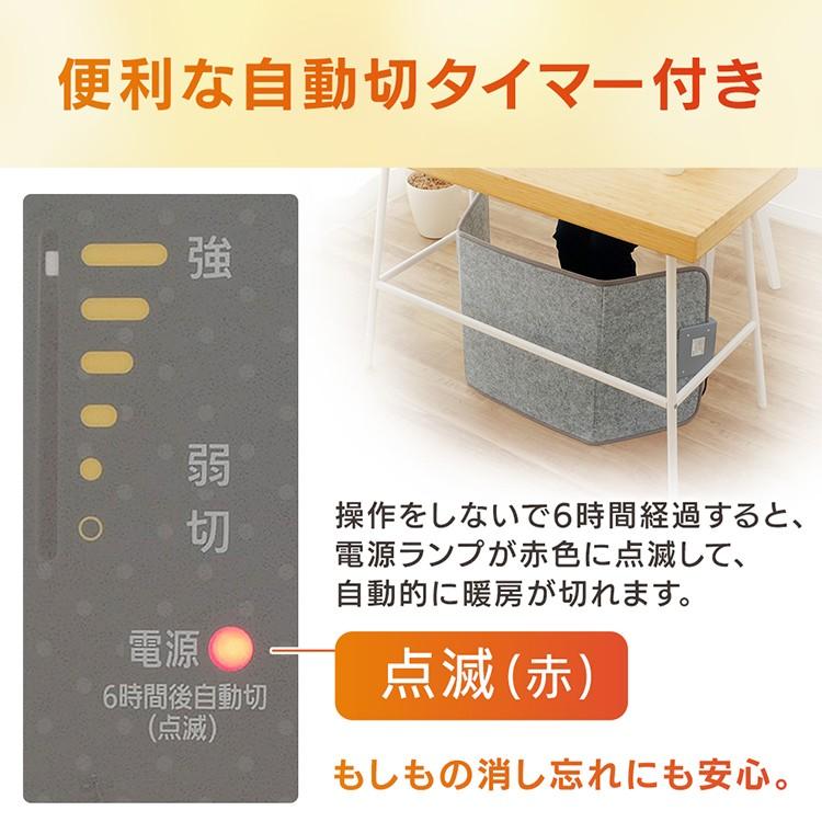 IRIS OHYAMA（アイリスオーヤマ） パネルヒーター 足元 電気代 3面