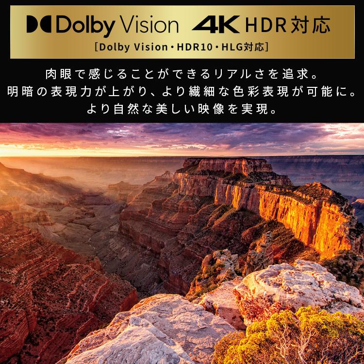 4Kチューナー内蔵液晶テレビ 55V型 55XDA20 WiFi・Bluetooth対応 ブラック アイリスオーヤマ｜insair-y｜06