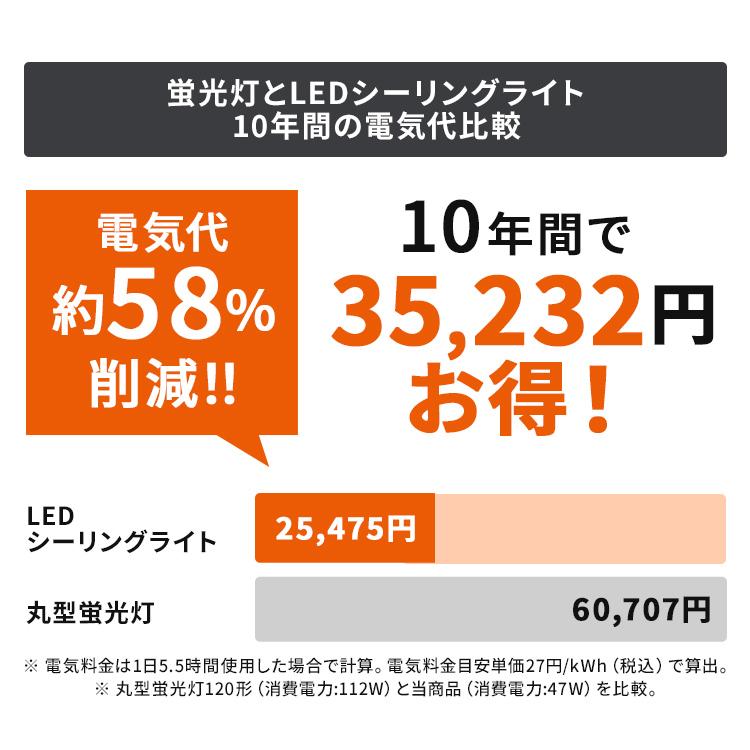 IRIS OHYAMA（アイリスオーヤマ） シーリングライト LED 12畳