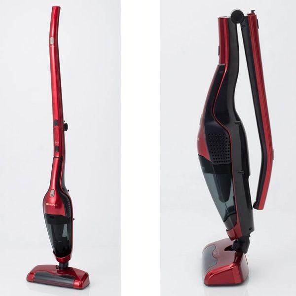 コードレス掃除機 CCP 掃除機 コードレス スティッククリーナー レッド CN-DC46-RD シ
