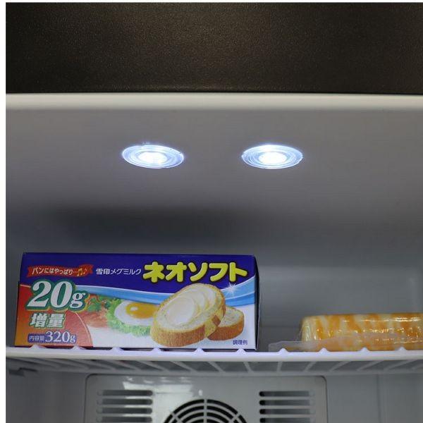 ワインセラー 62L 2ドア 冷蔵庫 Grand-Line 2ドアミラーガラス冷蔵庫一