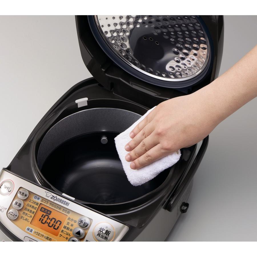 象印（ZOJIRUSHI） 炊飯器 1升 圧力IH 10合 おしゃれ 極め炊き