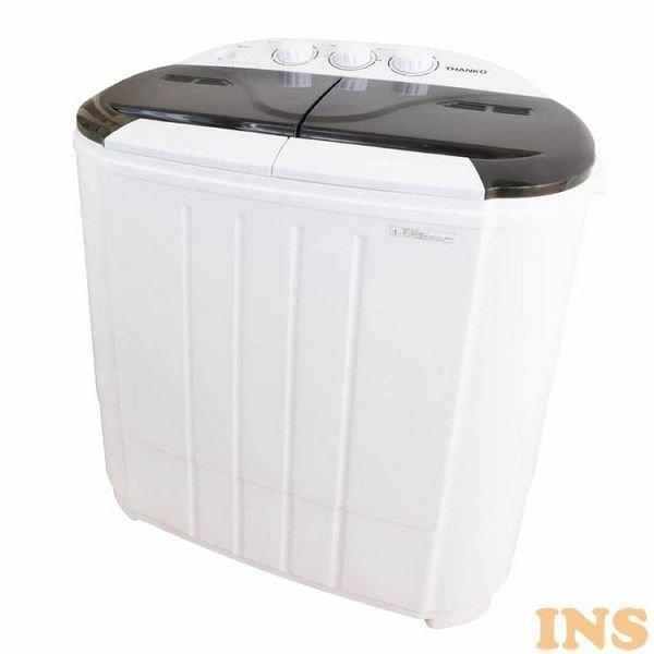 サンコー 小型二槽式洗濯機「別洗いしま専科」3  STTWAMN3 (D)｜insair-y