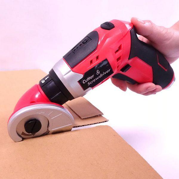 電動ドライバー 電動カッター コードレス スマイル コードレス電動