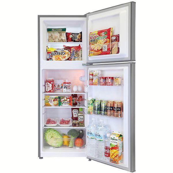 冷蔵庫 138L A-Stage 2ドア冷凍/冷蔵庫 シルバー AS-R138SL-100 (D
