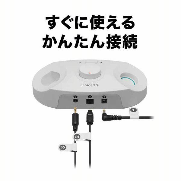 ワイヤレスネックスピーカー ホワイト AT-NSP700TV (D)｜insair-y｜07