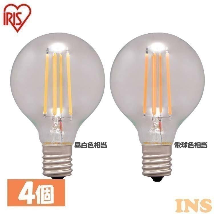 IRIS OHYAMA（アイリスオーヤマ） 電球 LED e17 4個セット led電球 LED 