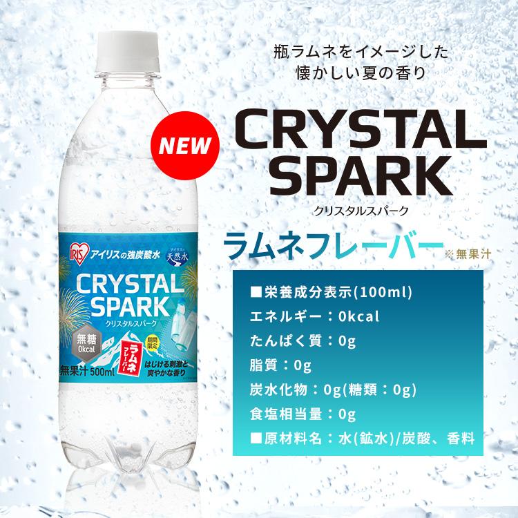 IRIS OHYAMA 炭酸水 500ml 48本 強炭酸 炭酸 無糖 レモン いちご IRIS OHYAMA 炭酸水 500ml 48本 強炭酸 炭酸 無糖 レモン いちご