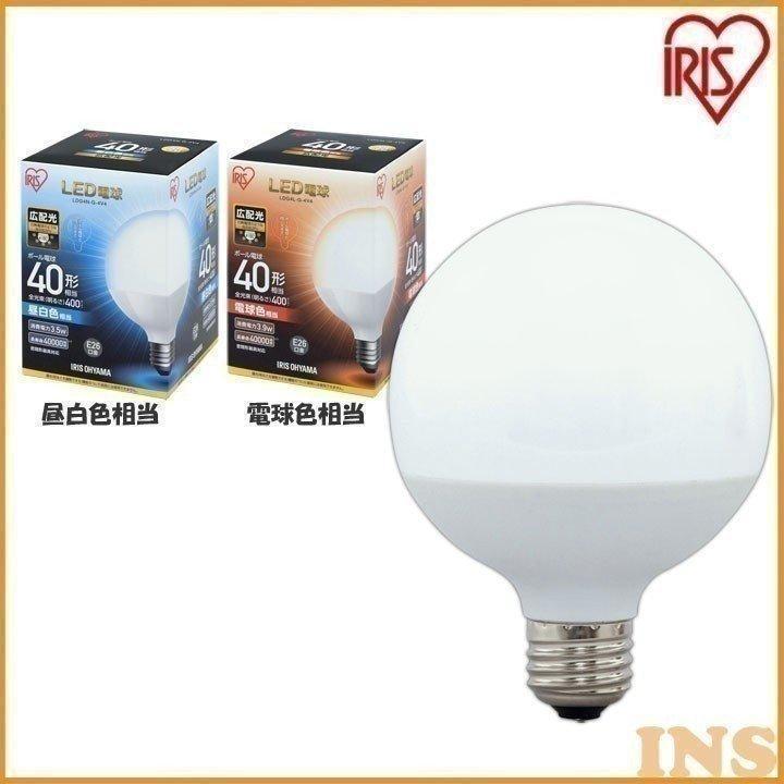 IRIS OHYAMA（アイリスオーヤマ） led電球 e26 広配光タイプ ボール