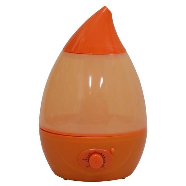 加湿器 アロマ おしゃれ 超音波式 しずく型 LED H2O 超音波加湿器 LED