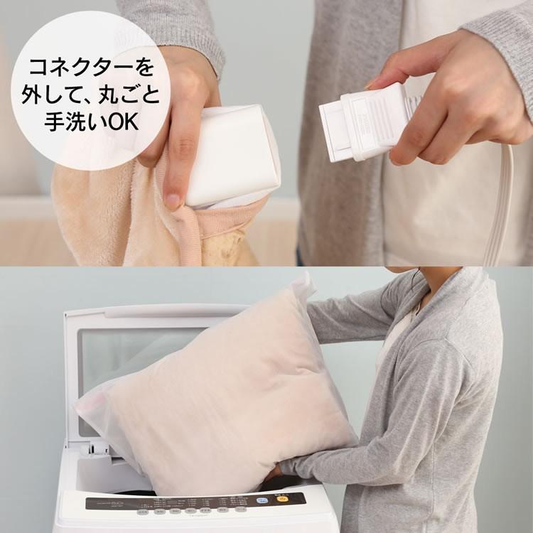 ホットカーペット 本体 電気カーペット 1人用 ごろ寝 暖房 カーペット ホットゴロ寝マット 80×170cm カバー付き MM-17CTR MORITA 洗える_5