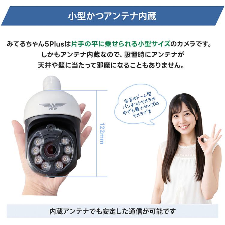 防犯写真機 野天 屋内 身寄り用 wifi 見守り写真機 双方向 監督すること写真機 小型 自動小銃追掛ける 防犯 みてるお父ちゃん5 Plus WTW-EGDRY388GWX 塚本無線電話 *