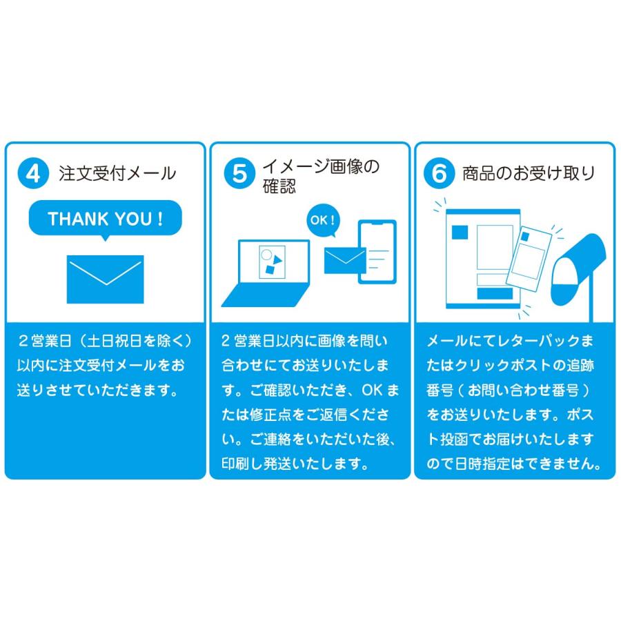 長3クラフト封筒  社名印刷 500枚_5