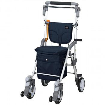 同梱不可コンパクトタイプ シルバーカー スルーンボックスN ネイビー CB-10NB