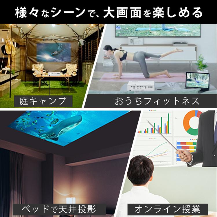 IRIS OHYAMA（アイリスオーヤマ） 超短投写プロジェクター IP-AU450W