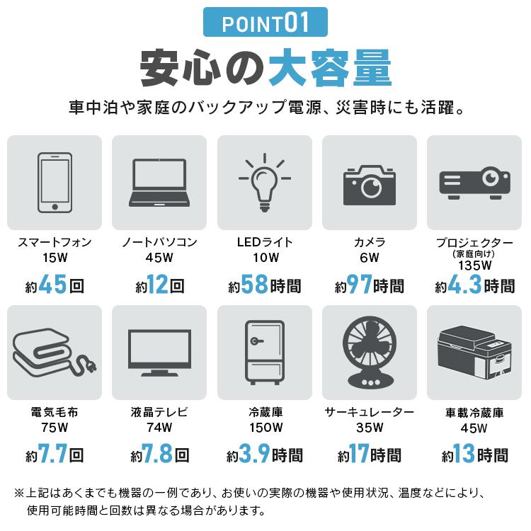 IRIS OHYAMA（アイリスオーヤマ） ポータブル電源 バッテリー充電器 車