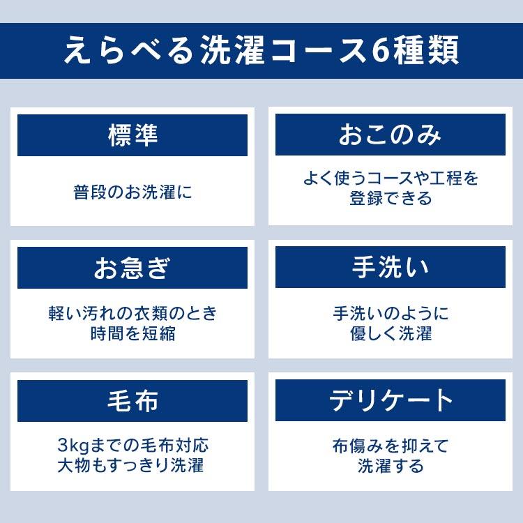 洗濯機 縦型 8kg 8キロ アイリス 設置 保証 1年 一人暮らし 安い 新品 洗剤 自動投入 全自動 全自動洗濯機 ホワイト 白 アイリスオーヤマ OSH TCW-80A01｜insdenki-y｜16