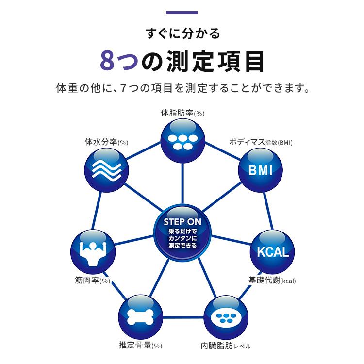 体重計 体組成計 スマホ 連動 体組成計 アイリスオーヤマ グレー IBCM-B212-H｜insdenki-y｜06