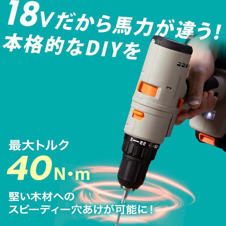 IRIS OHYAMA（アイリスオーヤマ） 電動ドライバー 充電式 マルチツール