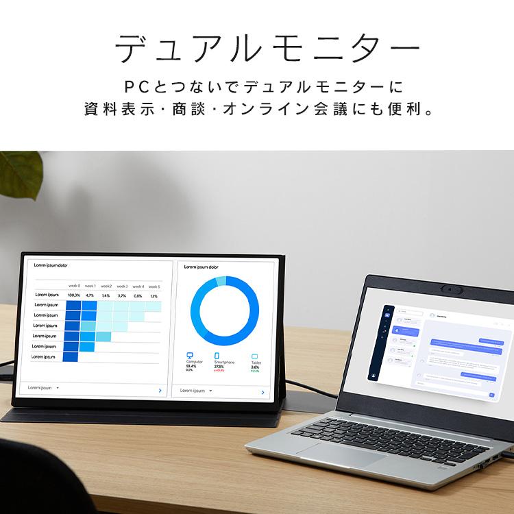 IRIS OHYAMA（アイリスオーヤマ） モバイルモニター pcモニター 18.5