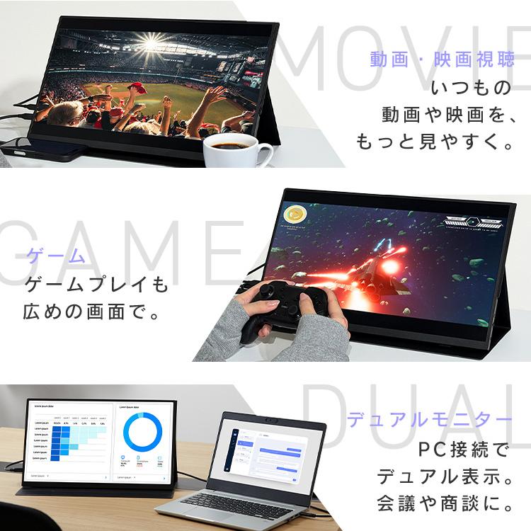 IRIS OHYAMA（アイリスオーヤマ） モバイルモニター pcモニター 18.5