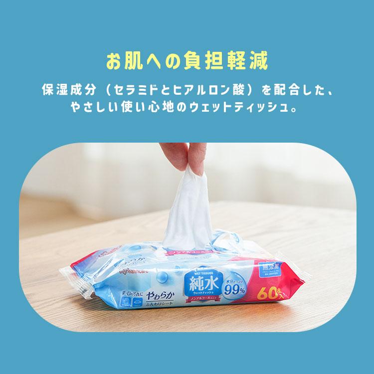 やさしい手触り ウェットティッシュ Amazon | アイリスオーヤマ ペット ウェットティッシュ ノンアルコール