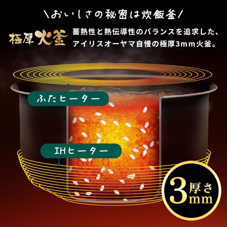 限定値引♡アイリスオオヤマ　ジャー炊飯器　5.5合 新品未使用 IRIS OHYAMA（アイリスオーヤマ） 炊飯器5.5合 一人暮らし ジャー炊飯