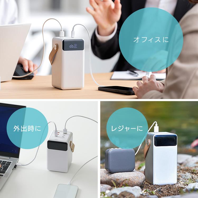 IRIS OHYAMA（アイリスオーヤマ） バッテリーステーション 60000mAh 大