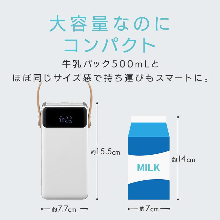 IRIS OHYAMA（アイリスオーヤマ） バッテリーステーション 60000mAh 大