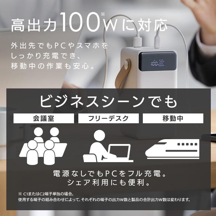 IRIS OHYAMA（アイリスオーヤマ） バッテリーステーション 60000mAh 大