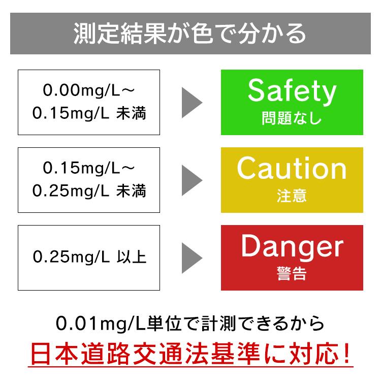 アルコールチェッカー 高精度 業務用 アイリスオーヤマ アルコール検知器 非接触 顔認証 飲酒運転 飲酒チェック スタンド IRC-F8AN1-F｜insdenki-y｜05