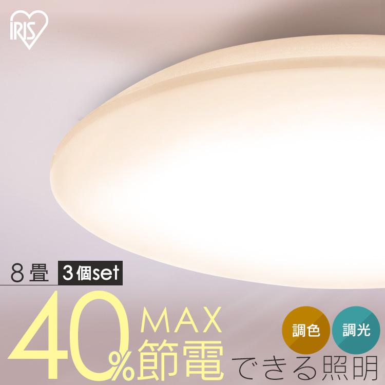 IRIS OHYAMA（アイリスオーヤマ） シーリングライト LED 8畳 LED