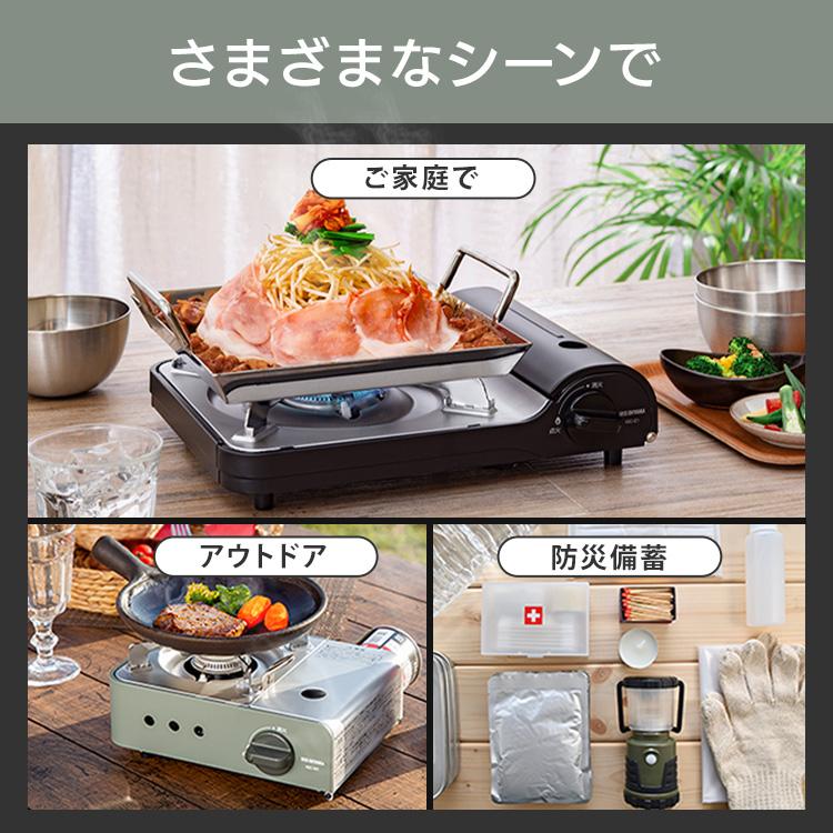 ERI　カセット2本 IRIS OHYAMA（アイリスオーヤマ） カセットボンベ 48本 カセットボンベ