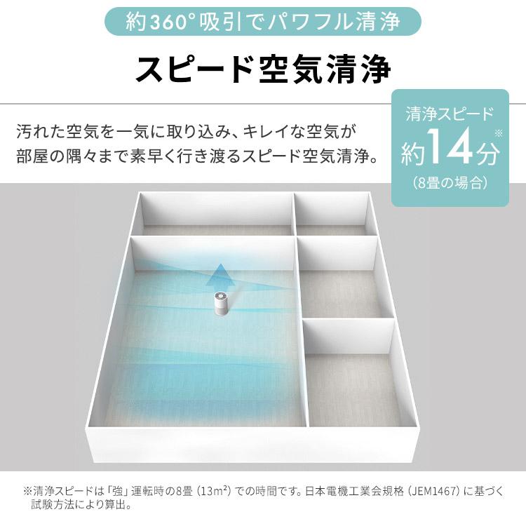 空気清浄機 花粉対策 20畳 省エネ HEPAフィルター 脱臭 集じん ホコリ タバコ ペット ニオイ対策 家庭用 AAP-S40A-W アイリスオーヤマ * | IRIS OHYAMA | 04