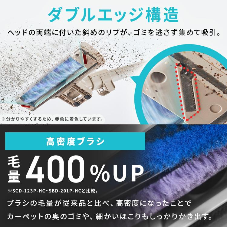 IRIS OHYAMA 掃除機 コードレス 軽量 強力吸引 サイクロン 紙パック式