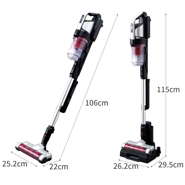掃除機 コードレス コードレス掃除機 充電式 小型 強力 吸引力 強力吸引 アイリスオーヤマ スティック掃除機 サイクロン サイクロン掃除機 SCD-131P｜insdenki-y｜13
