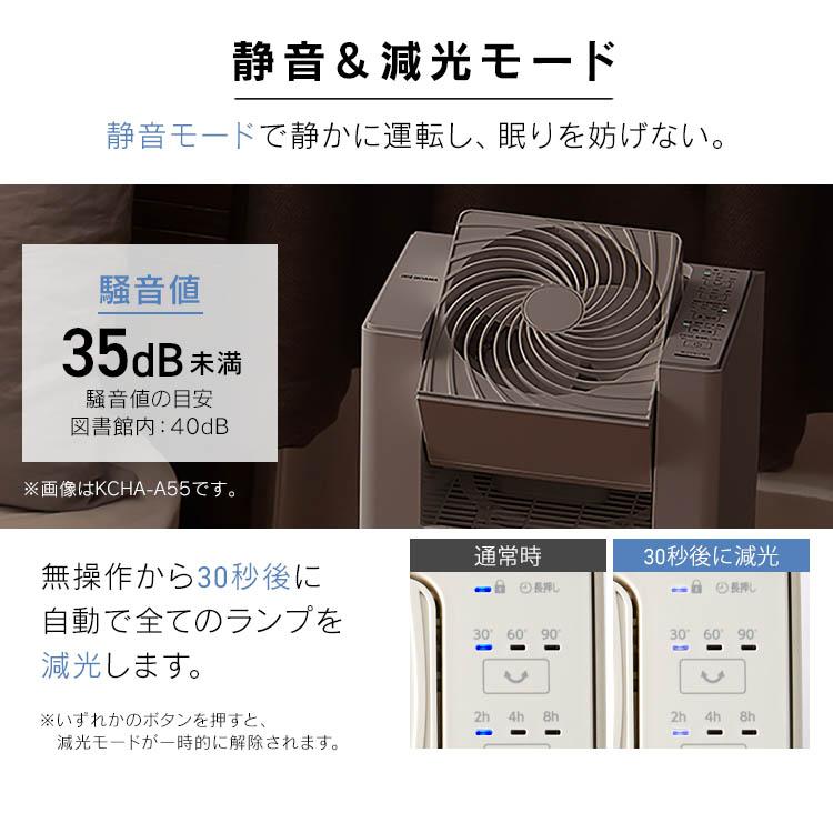 IRIS OHYAMA（アイリスオーヤマ） 空気清浄機 加湿器 25畳 加湿 花粉