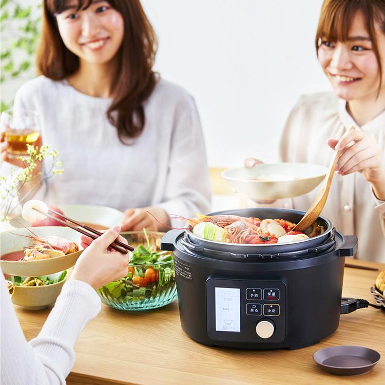 IRIS OHYAMA 圧力鍋 電気 電気圧力鍋 レシピ 4.0L 4L 80種類自動 IRIS OHYAMA 圧力鍋 電気 電気圧力鍋 レシピ 4.0L 4L 80種類自動