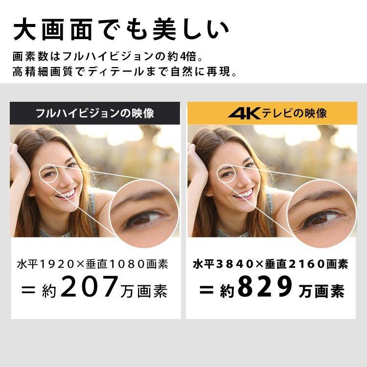 テレビ 55型 4Kチューナー内蔵液晶テレビ 55V型 55XQUC35 ブラック アイリスオーヤマ おすすめ | IRIS OHYAMA | 13