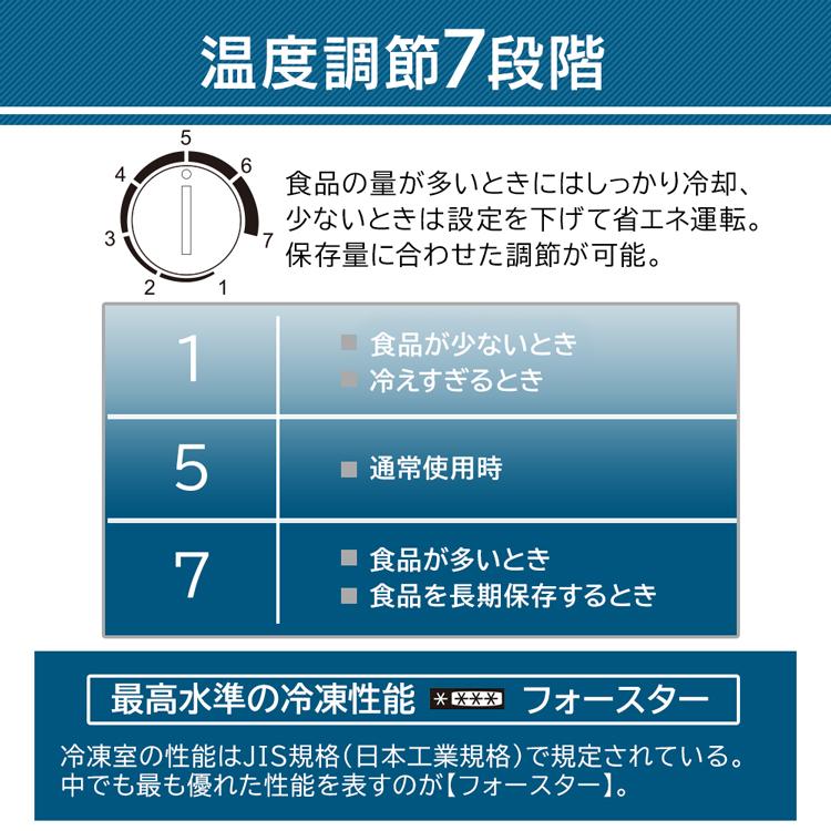 冷凍庫 小型 家庭用 スリム 業務用 小型冷凍庫 冷凍ストッカー アイリスオーヤマ 上開き 100L 上開き式冷凍庫 静音 おしゃれ 一人暮らし 新生活 ICSD-10C-W｜insdenki-y｜08